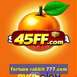 fortune rabbit 777.com
